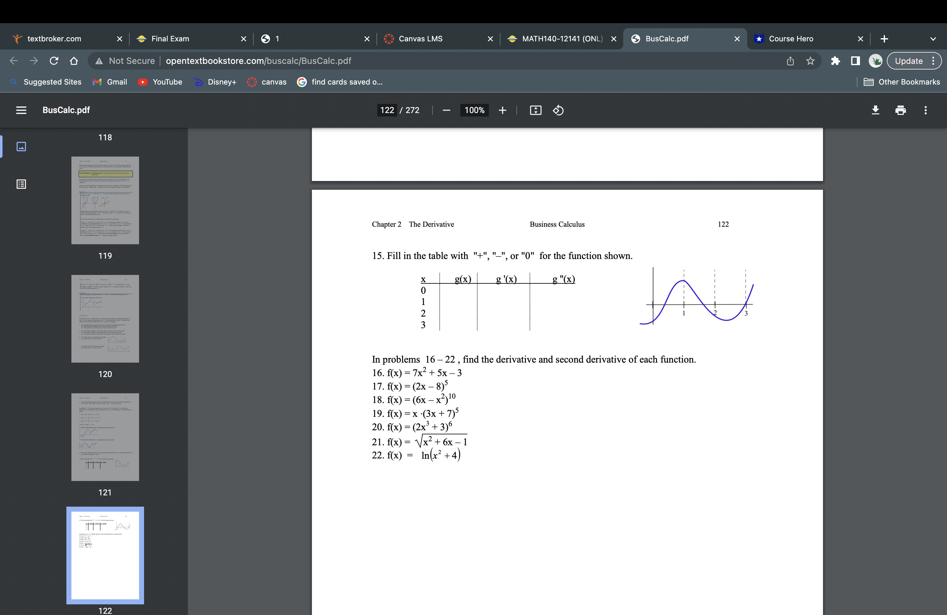 2, each quotation is a statement about a quantity of something changing