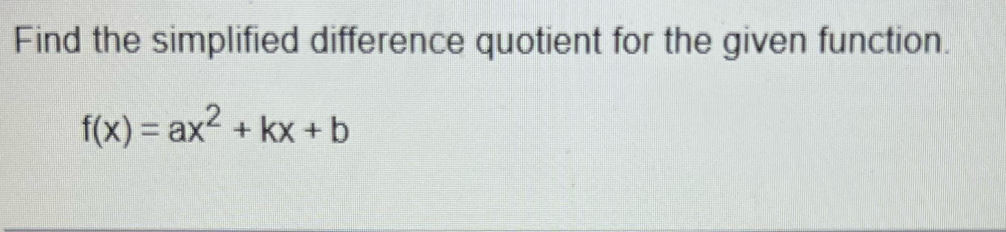 + kX+ b