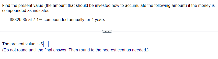 $|:_ [Do not round until the final answer. Then round to the