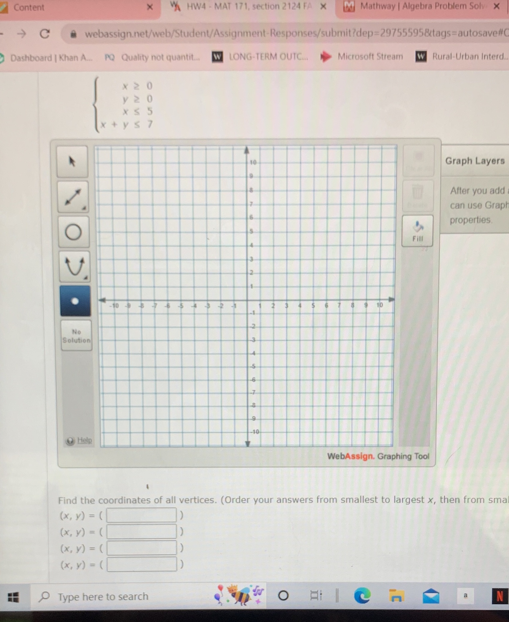 Content X A HW4 - MAT 171, section 2124 FA X