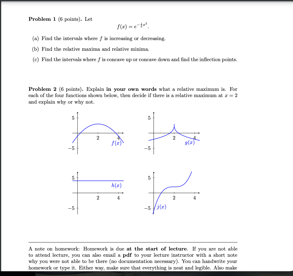 - {a} Find the intervals where f is increasing or decreasing. {b}