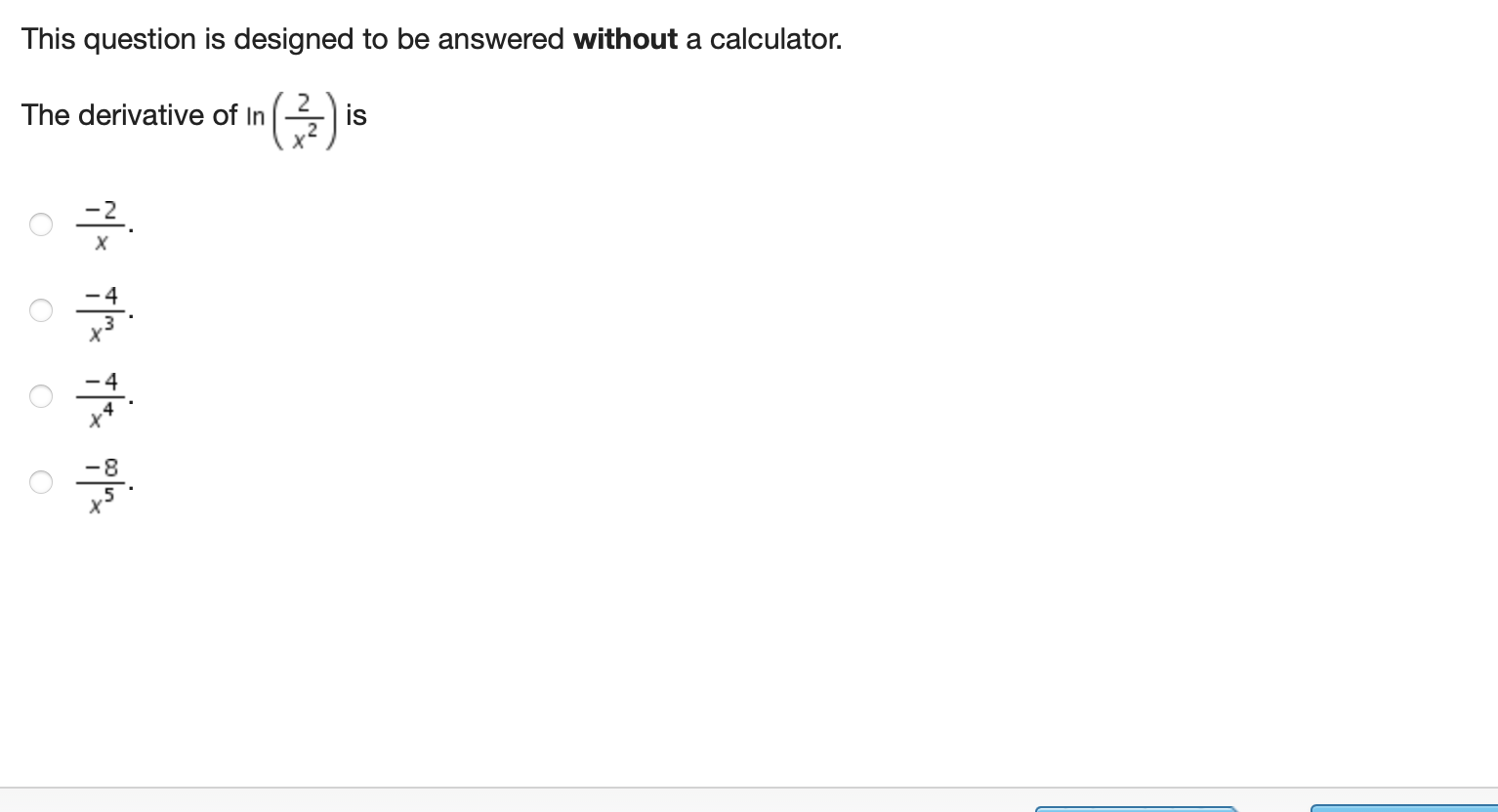 X This question is designed to be answered without a Which graph