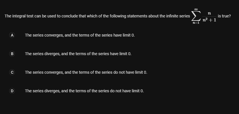 *)" converges? A k = -1.314, k = -1.193, and k =