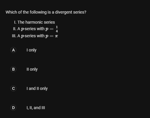 3, which of the following is true? n=1 A On = Sn-1
