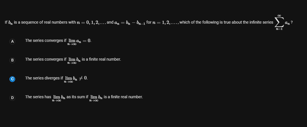 no positive values of c for which the series converges.If by is