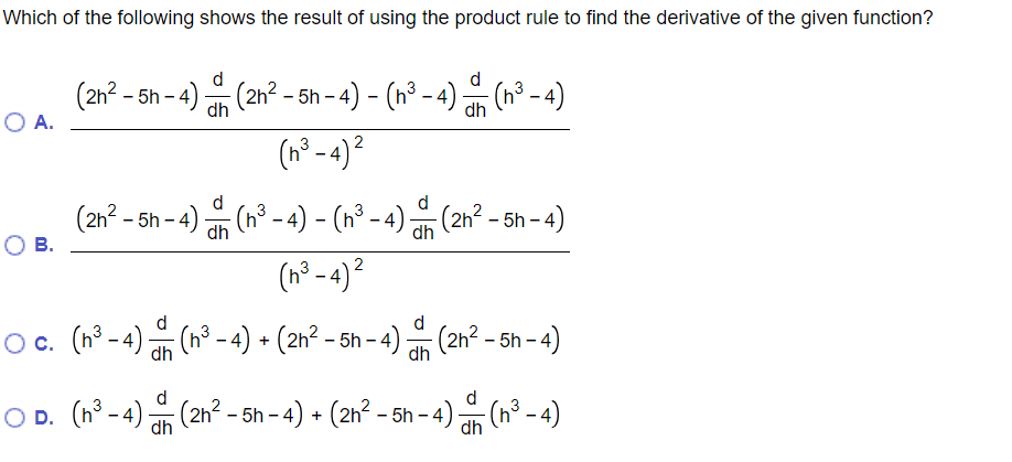 to find the derivative of the given function? 2 d 2 3