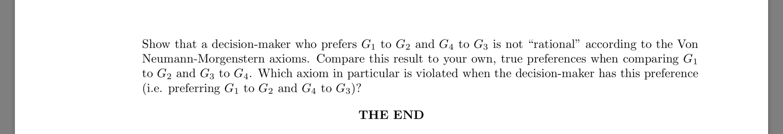 probability 0.01 (a) Say the decision-maker has utility function u(w) = ln(w)