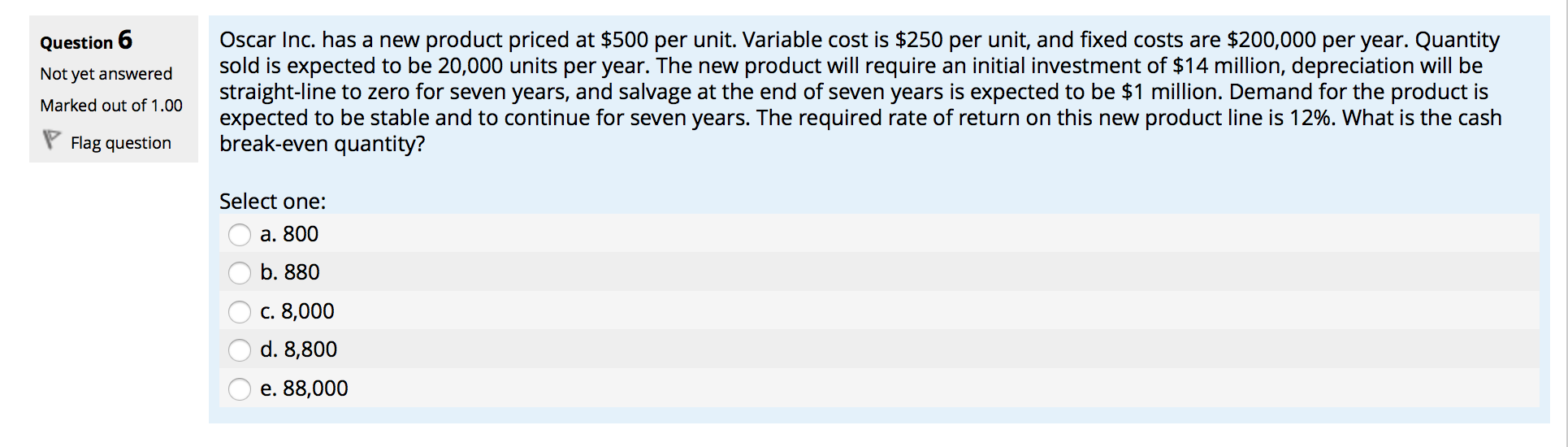 is a concern for nancial managers because Select one: C\" a. the