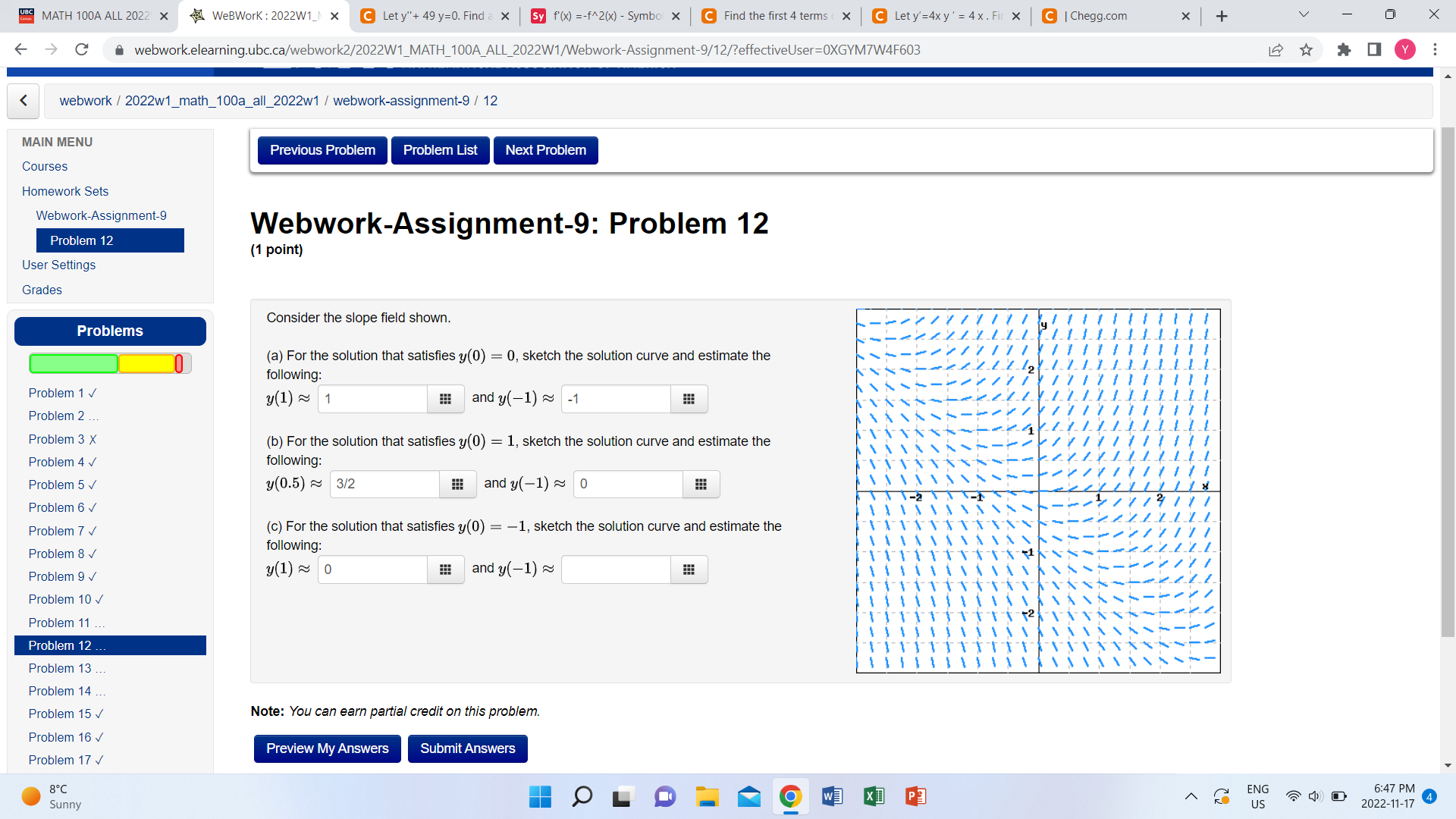 Lety"+ 49 y=0. Find a x sy f'(x) =-f^2(x) - Symbol x