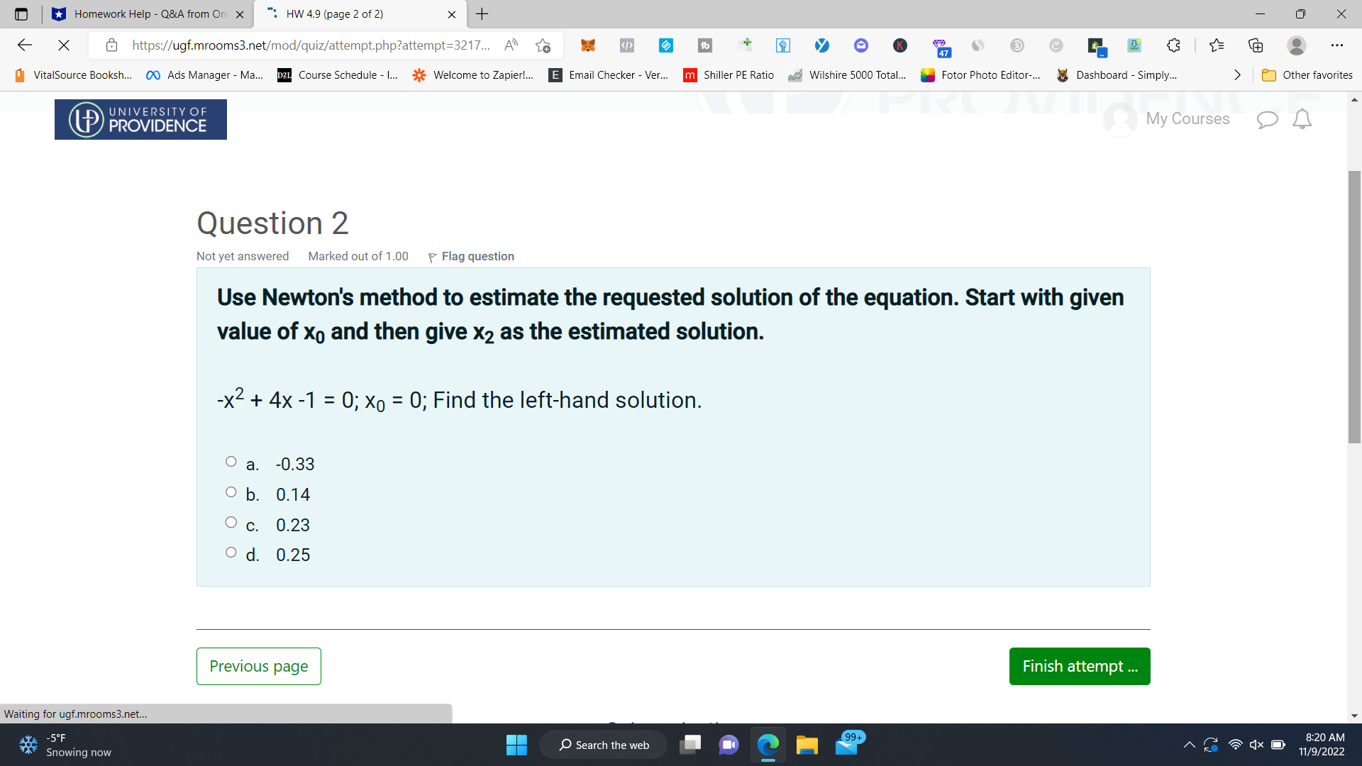 now Search the web 11/9/2022Homework Help - Q&A from On x :