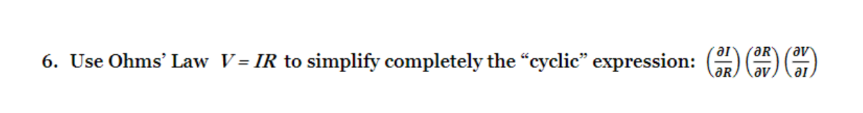 I (measured in amps). These three positive variables are related to one