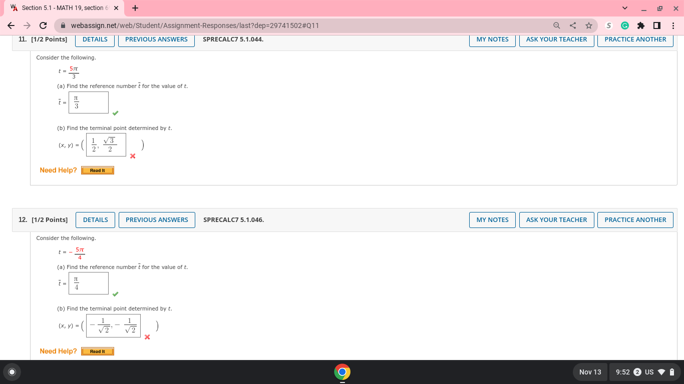 371 (a) Find the reference number t for the value of t.