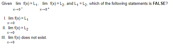 does not exist. X-0Determine the following limits, using co or - co