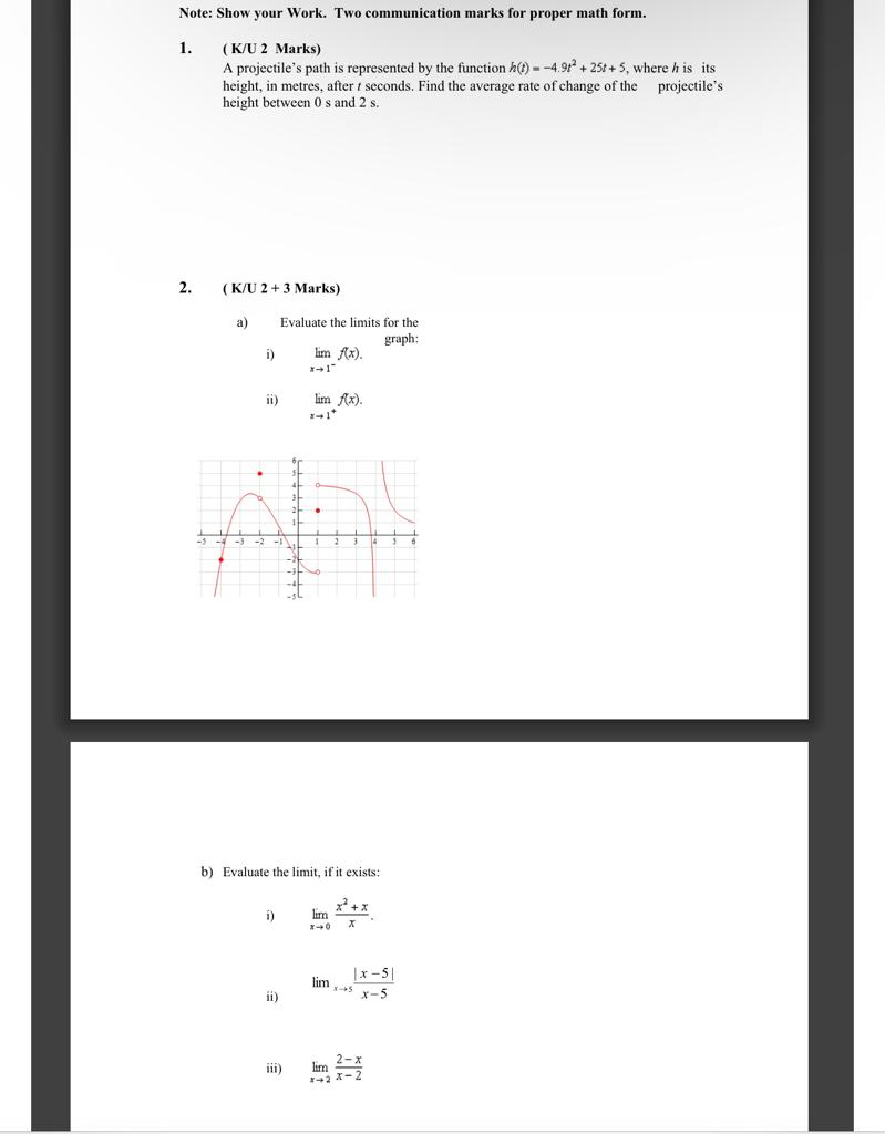 is continuous on R (ax - 1)3 ifx 2Note: Show your Work.