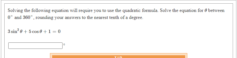 equation for 3 between D" and 36D" , rounding your answers to