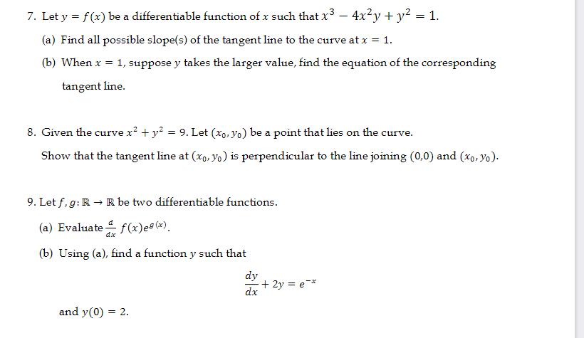 such that x3 4x2}! + 3,72 = 1. {a} Find all possible