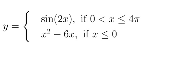  If the equation represents a function, draw multiple vertical lines (representing