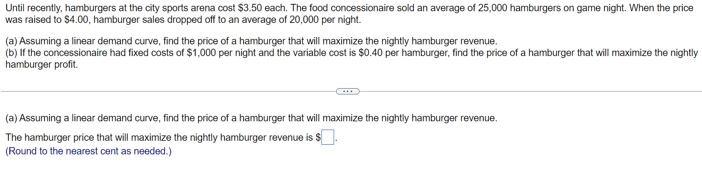 p that maximize revenue. The maximum value of R00 occurs at x