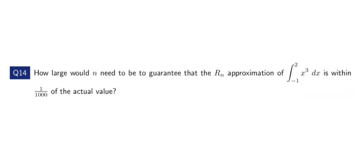 need to be to guarantee that the I?\" approximation of f 4:\"