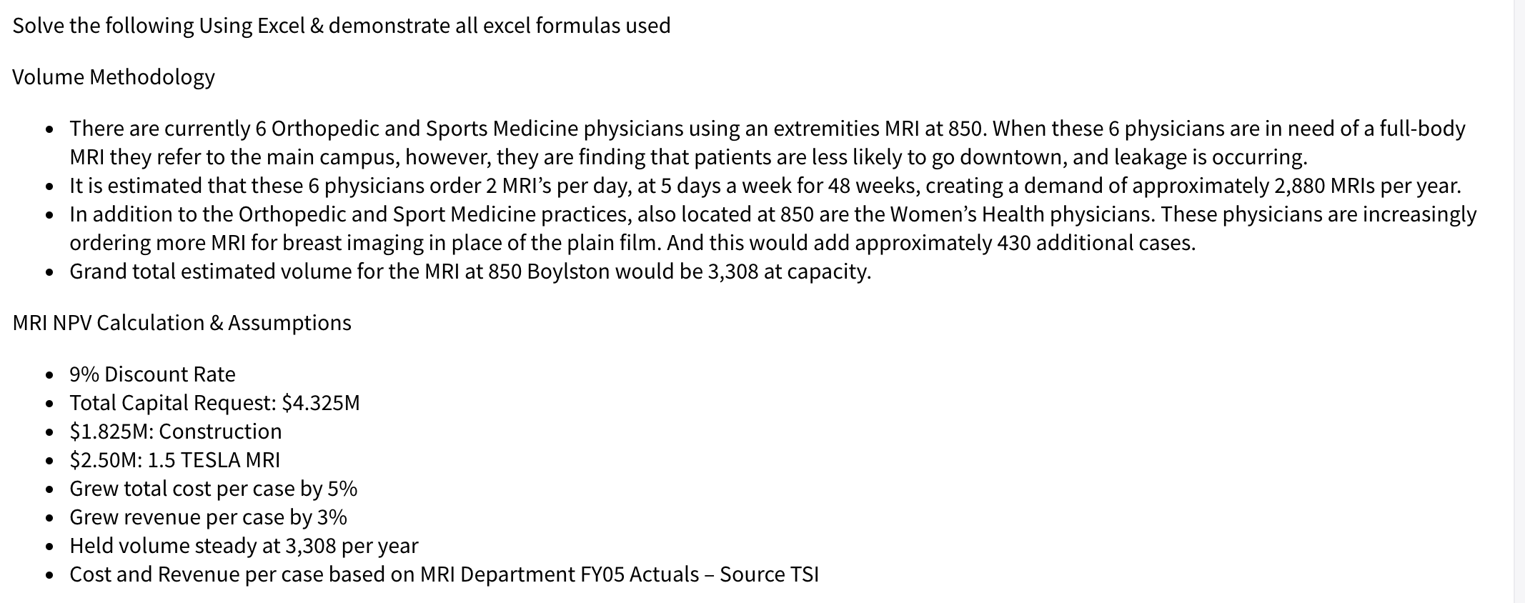 projects a 34% growth in use of -mile Radius around 850 Boylston