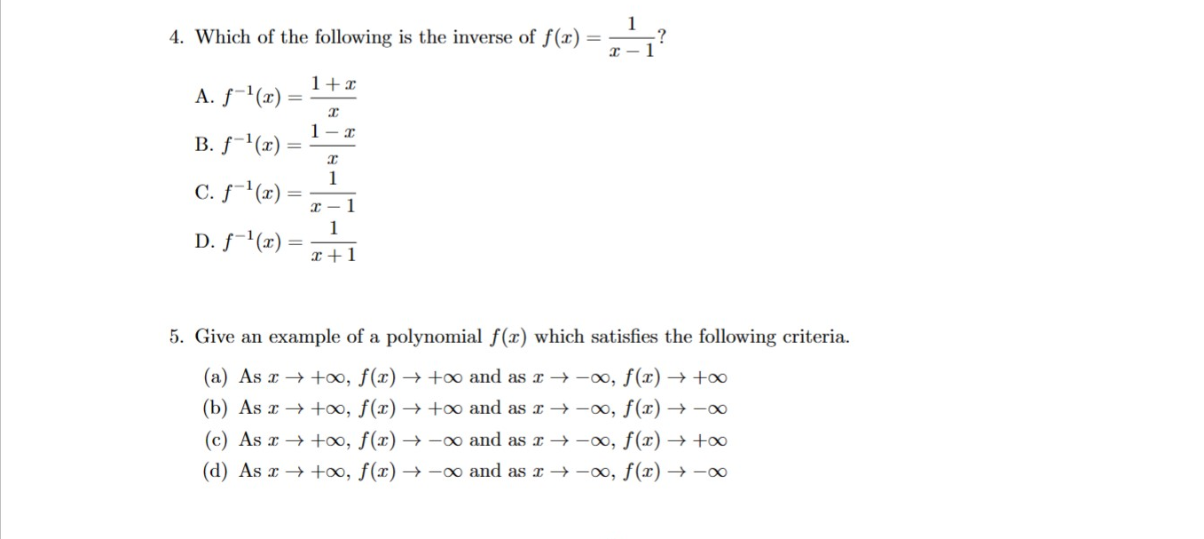a: = l to :1: = 4? 2. Let f(:r) : 2z+1