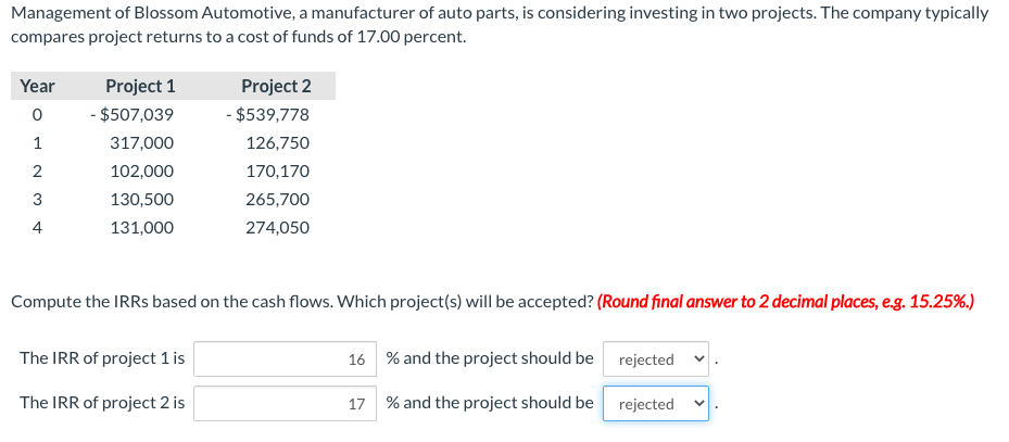 650,500 4 912,600 428,200 What is the NPV of the systems? (Enter