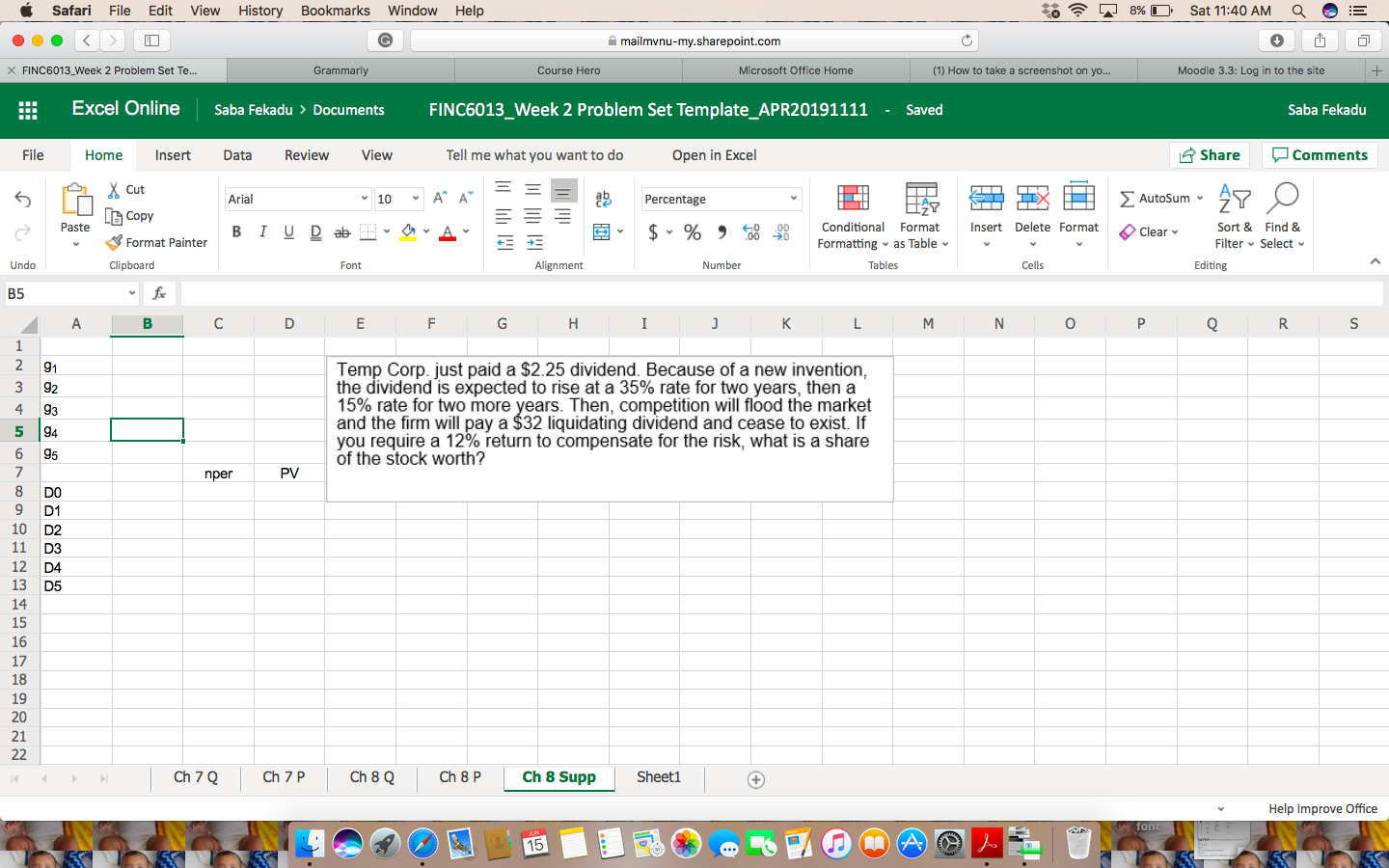  Hello, I have an homework assignment , and I'm stuck ,