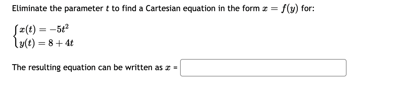 (9, 6) and (O, 8) have the form: {$05) 2 61+ bt