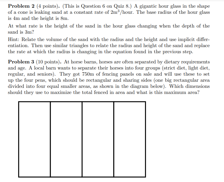 10 = U on the interval [2, 3]. (3.) Explain why we