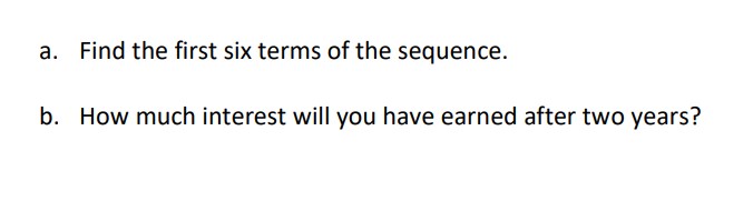 value of the car n after n years, find a formula for