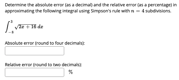 - * + 4 froma = 2 tor = 12. Use n