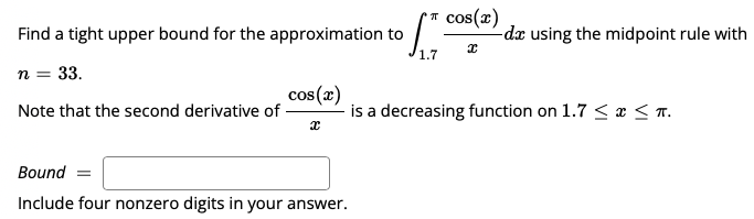 error (round to four decimals): Relative error (round to two decimals): %1T