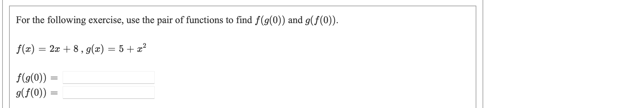 x2, find f + g, f - g and g (f +