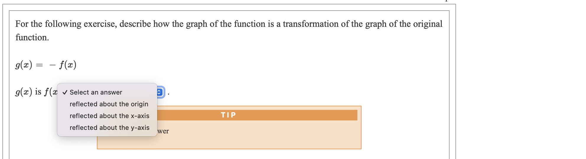 or find the composition function as indicated. f(g(x)) = PreviewFor the following