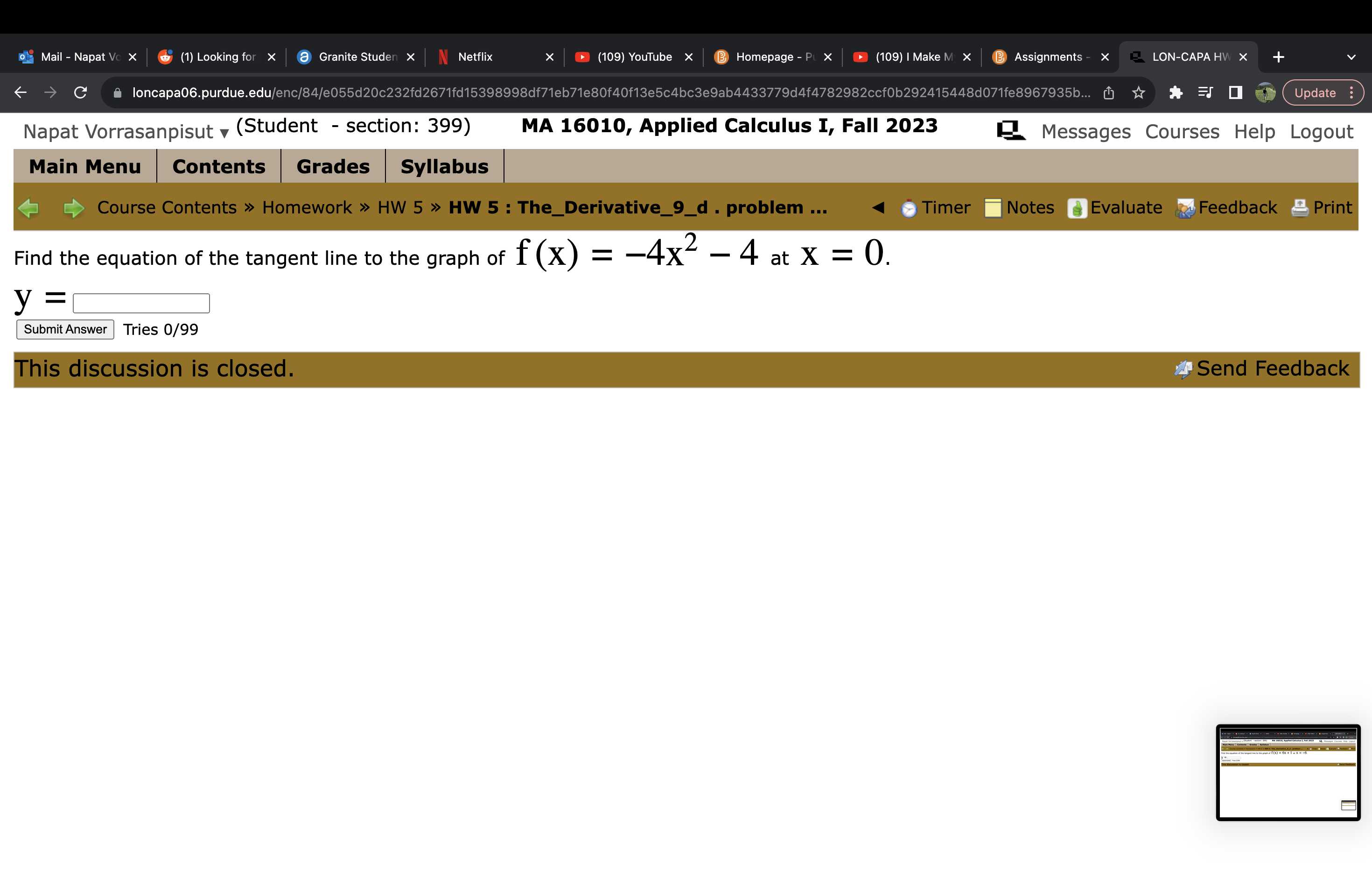 the graph of the given function at X. Use h instead of