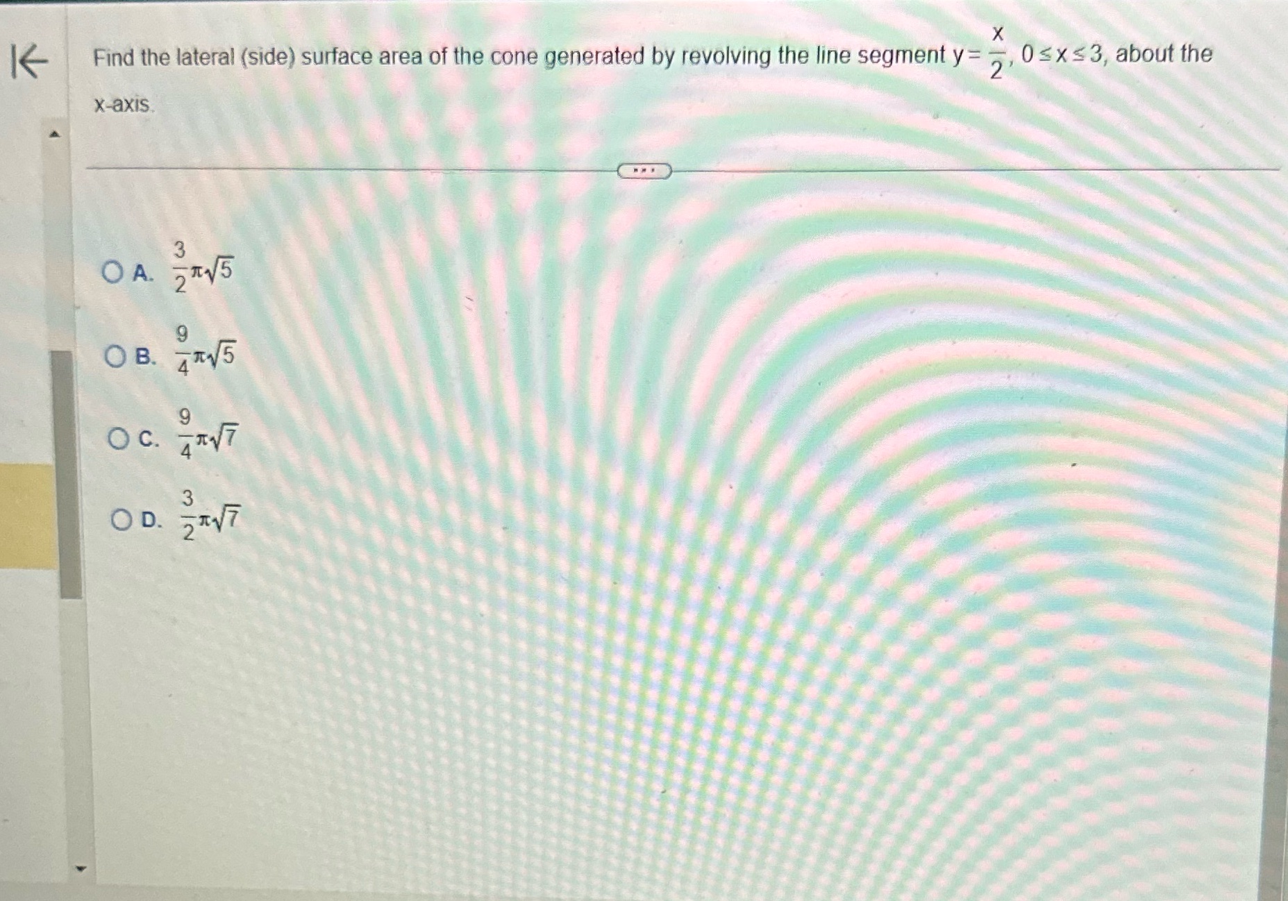  Hello I need help with this question please , thank you