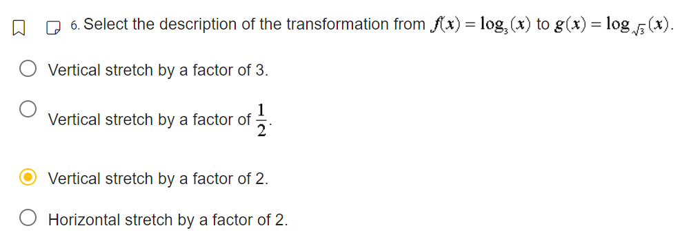 O Option 1 because it is a continuous function where as the