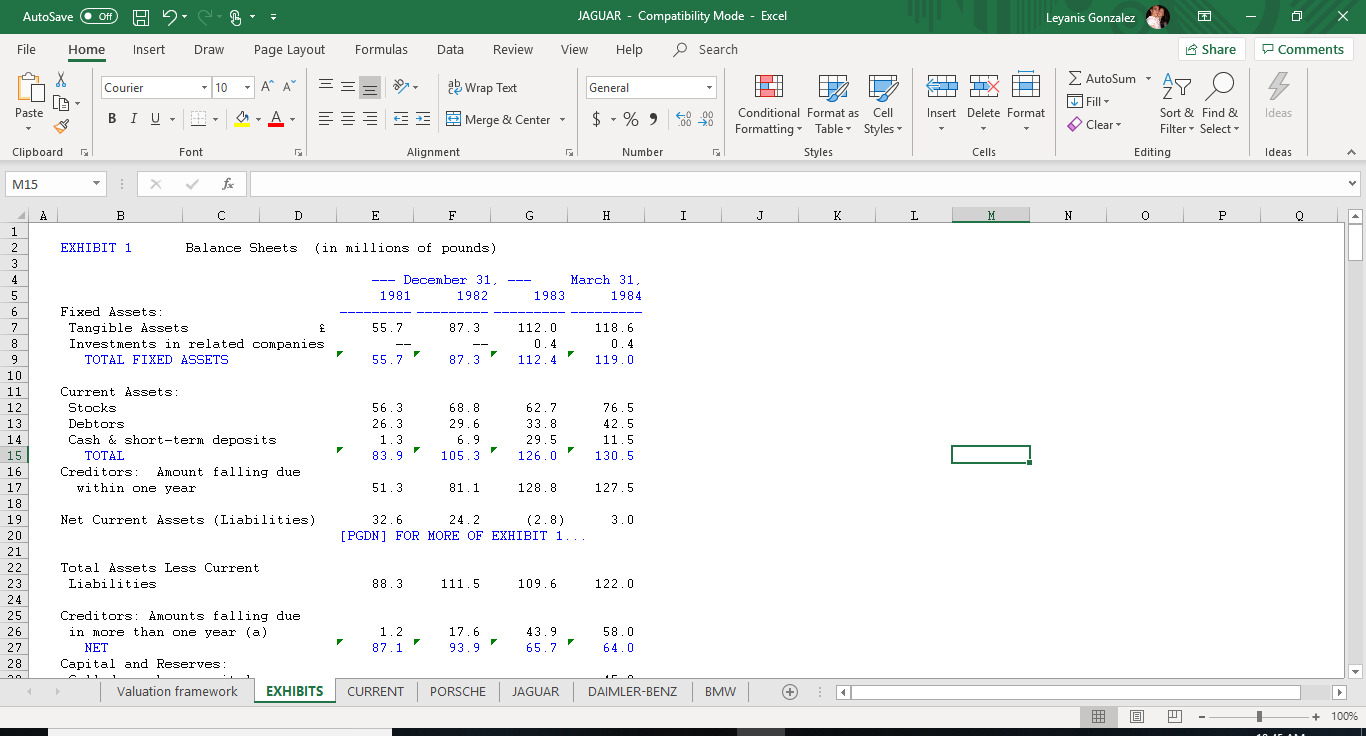 Your task is to take into account the exposure in pricing the