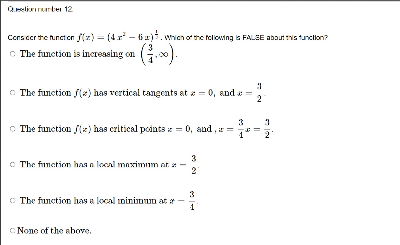 L) both Question number 5. Determine whether or not the graph of