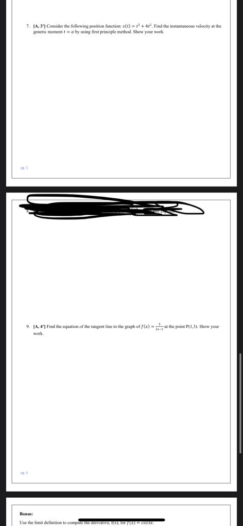 generic moment & = a by using first principle method. Show your