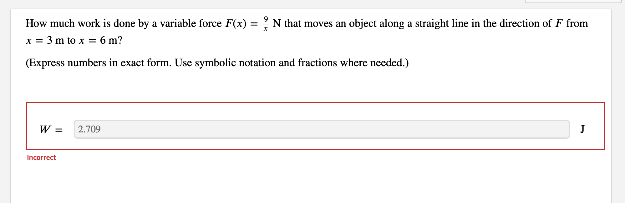 > N that moves an object along a straight line in the
