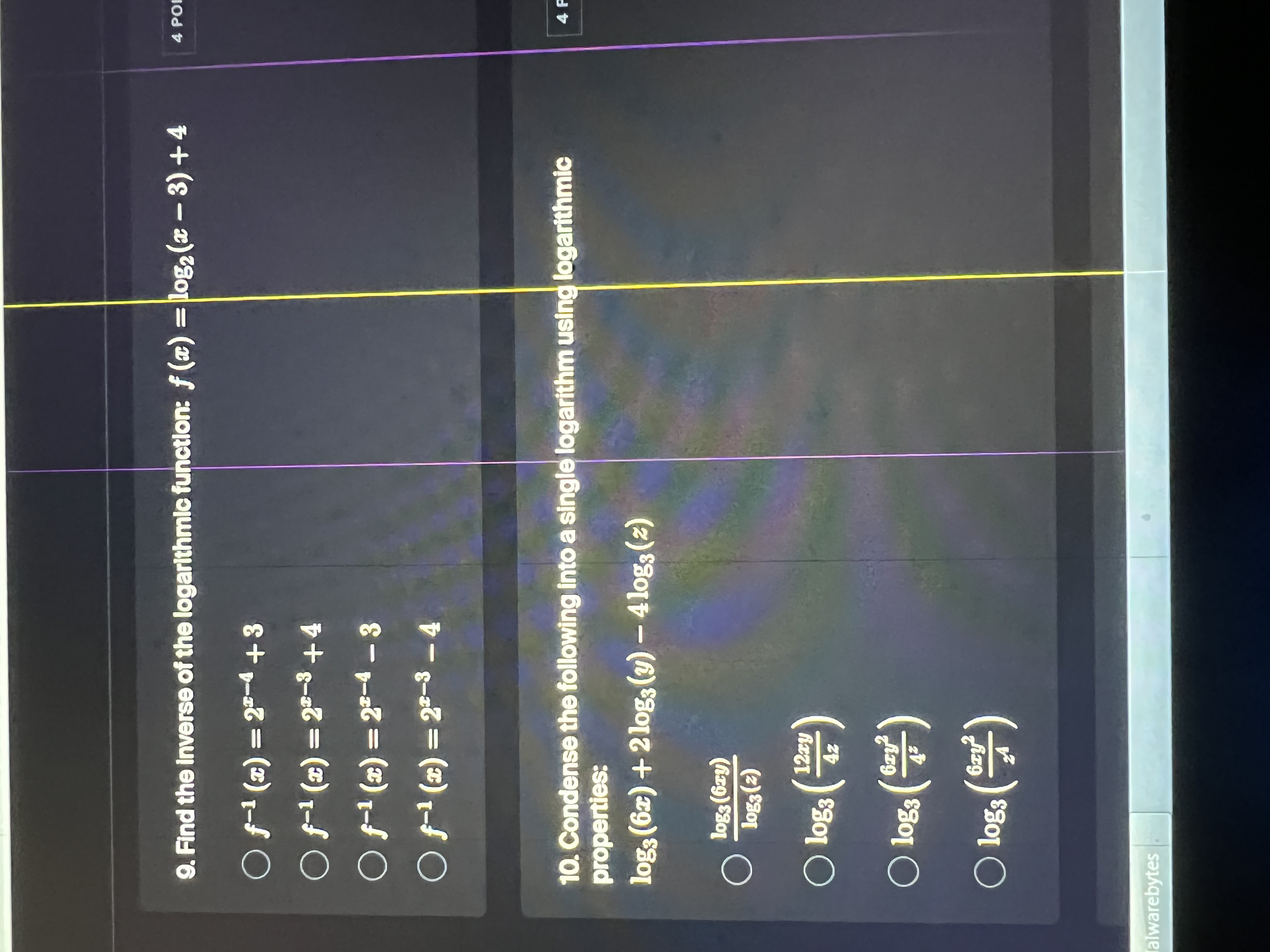 O 5 seconds O 8 seconds 10 seconds 4. Identify the lead