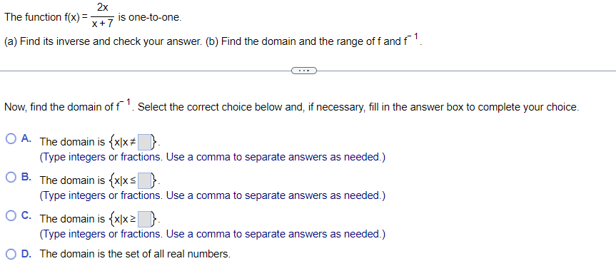 range of f and f. (a) f ' (x) = (Simplify your