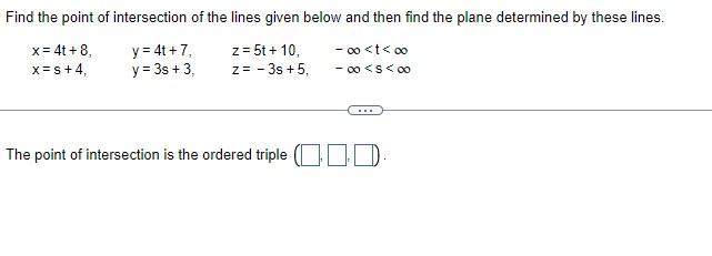the direction of increasing t for the parametrization. Find the parametrization for