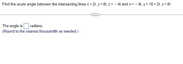 variable.)Find the equation for the plane through the point Po = (2,7,5)