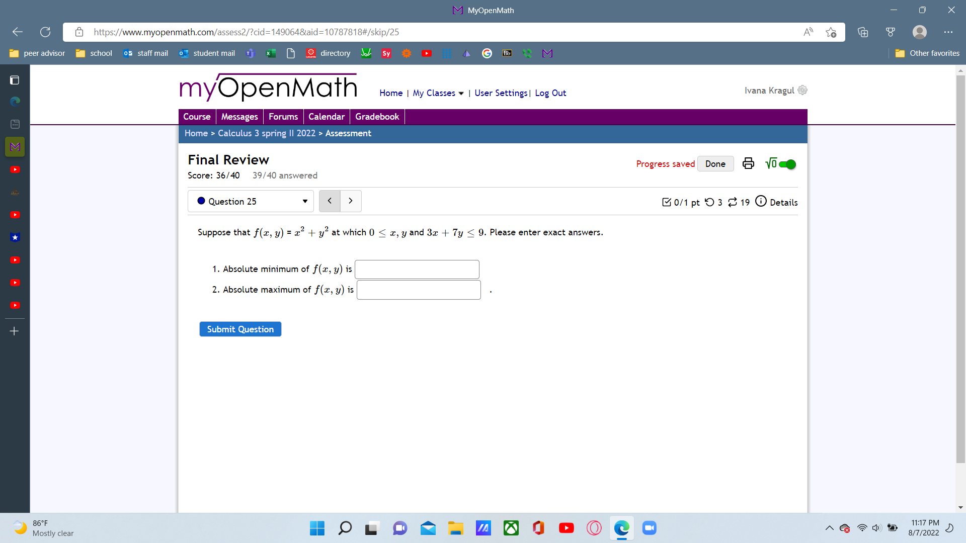 staff mail student mail T x 2directory . sy # . |