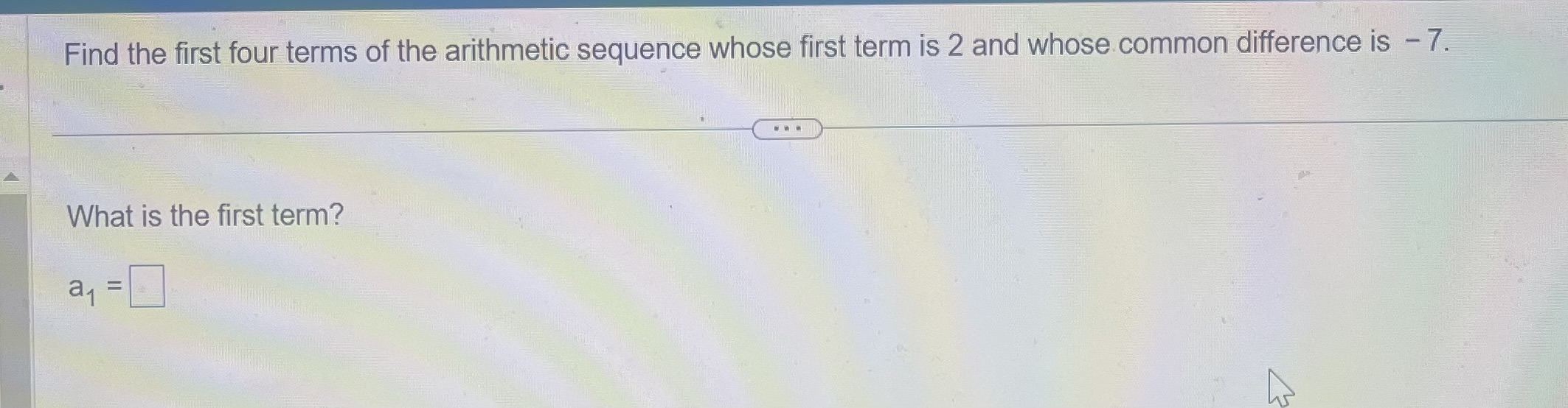 d = - 3. a20O Find a , and a for the