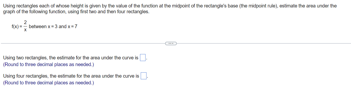  Using rectangles each of whose height is given by the value