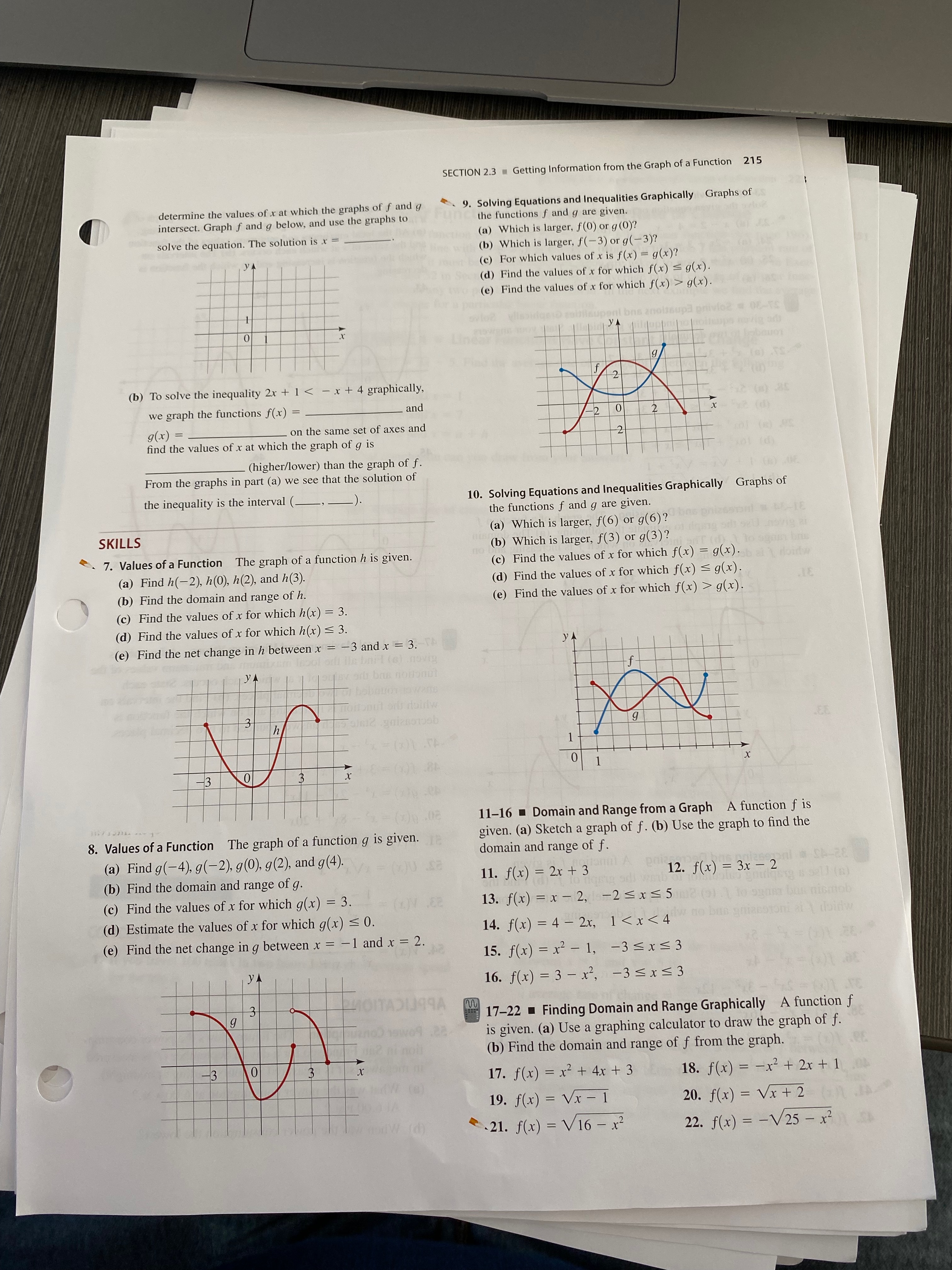 Function 5 Graphically Graphs ul' . . Q . . . .