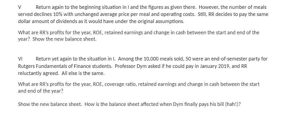 V Return again to the beginning situation in | and the